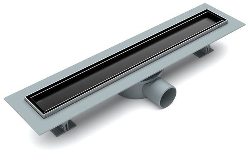 Желоб линейный ESBANO ECO E-TILE-50MB 50см черный матовый