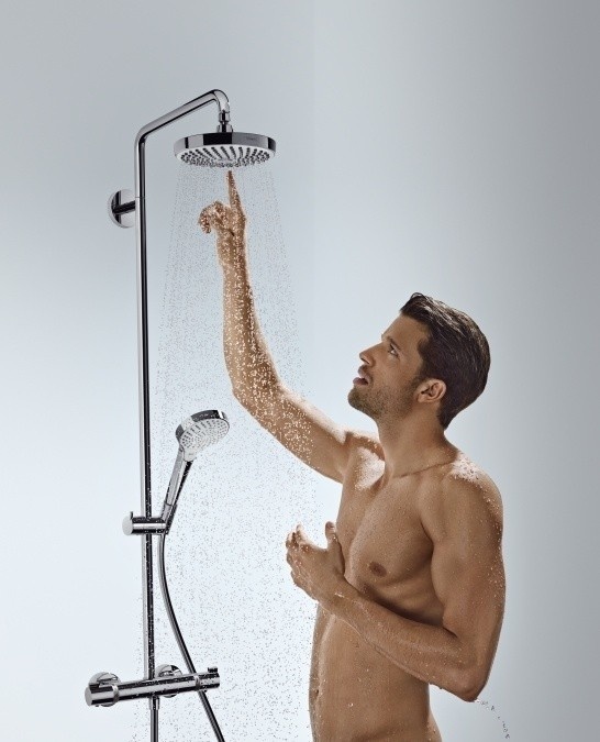 Душевая стойка Hansgrohe Croma Select S 27254400 хром;белый