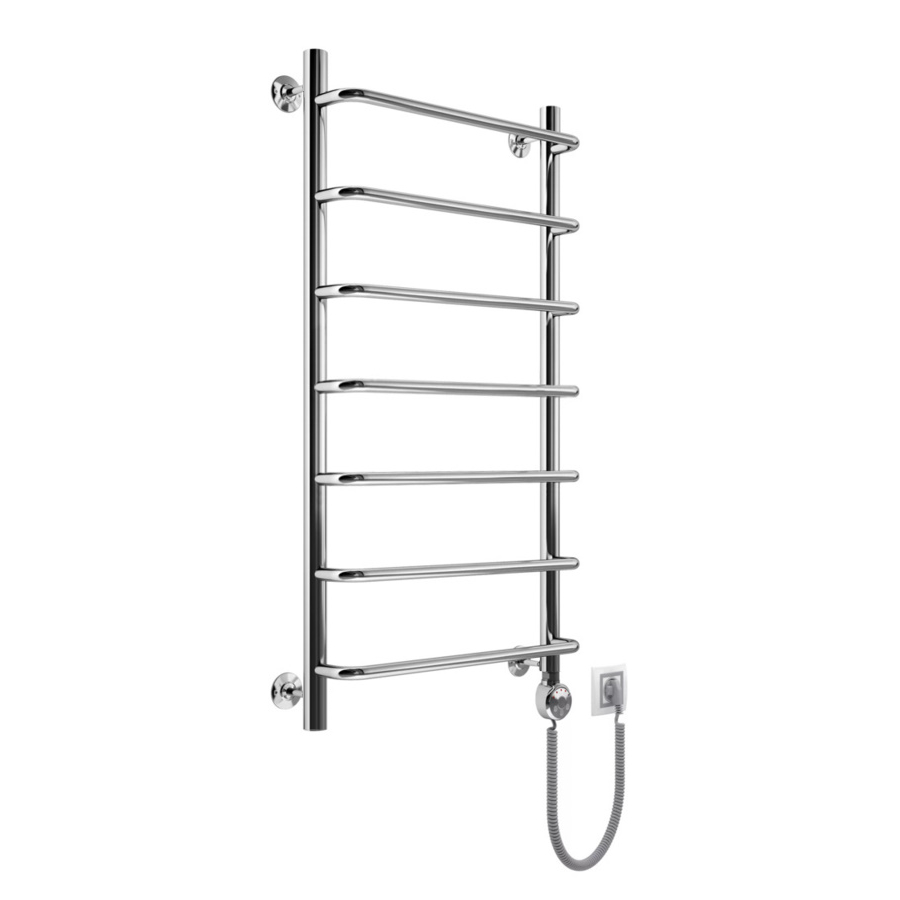 Полотенцесушитель электрический Маргроид Вид 8 100х50 хром