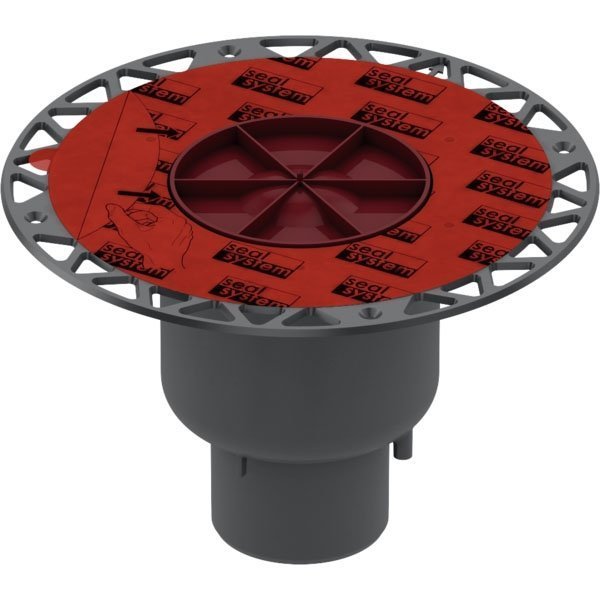 Сифон для душевого трапа Tece Drainpoint S DN70 3603600 вертикальный без декоративной решетки