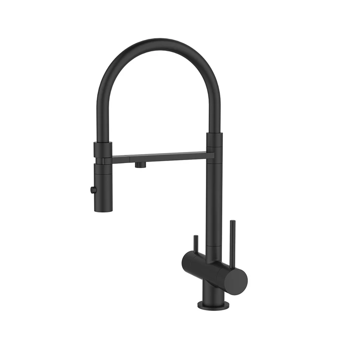 Смеситель для кухни IDDIS Ace ACEBLFFi05 черный матовый