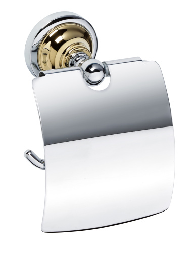 Держатель для туалетной бумаги Bemeta Retro Gold and Сhrom 144212018 Золото хром