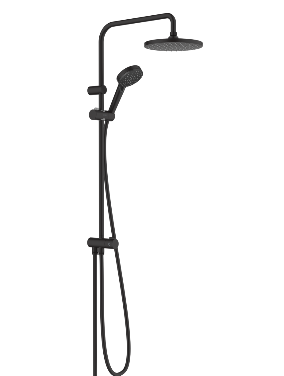 Душевая стойка Hansgrohe Vernis Blend 26099670 черный матовый