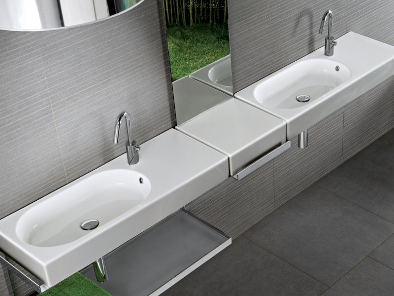 Раковина Hatria Area 90 YXDL Белая