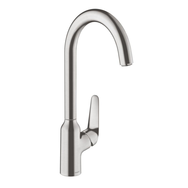 Смеситель для кухни Hansgrohe Focus M42 71802800 нержавеющая сталь