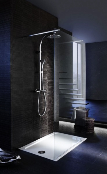 Душевой поддон из искусственного камня Jacob Delafon Flight 100x80 прямоугольный Белый