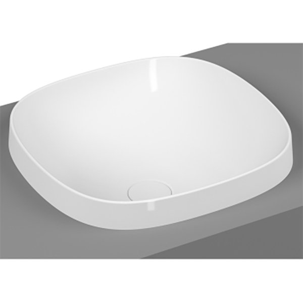 Раковина полувстраиваемая 40см Vitra Frame 5654B403-0016 белый