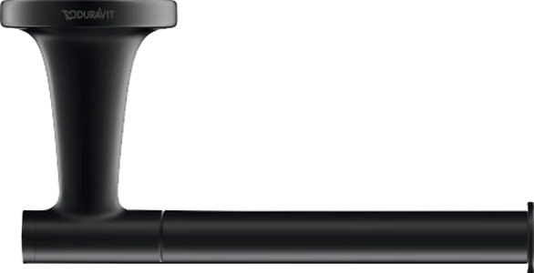 Держатель туалетной бумаги Duravit Starck T 0099374600 Черный матовый