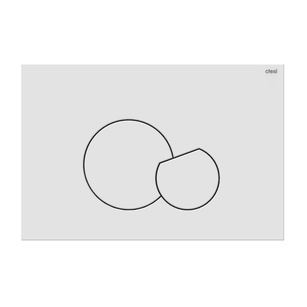 Клавиша CTESI Thea Soft Touch (белый мат)