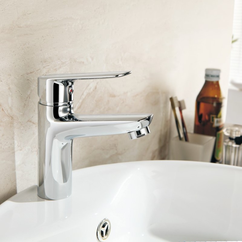 Смеситель для раковины Haiba HB10506, хром