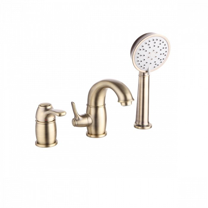 Смеситель для ванны с душем IDDIS Oldie OLDBR30i07 бронза