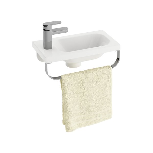 Раковина Ravak Chrome 400 Белая левая