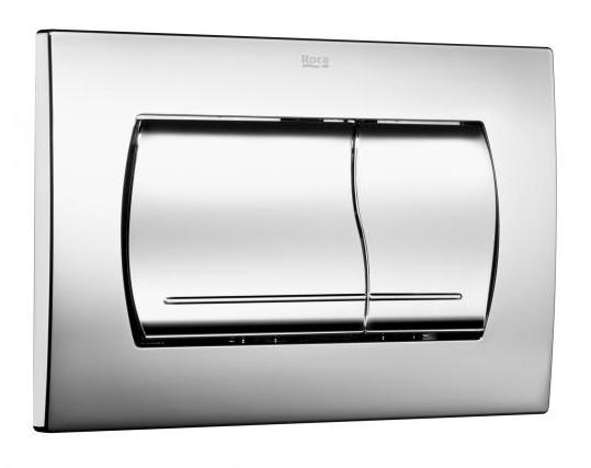 Кнопка смыва для унитазов Roca Active 52B 8901150B1 хром