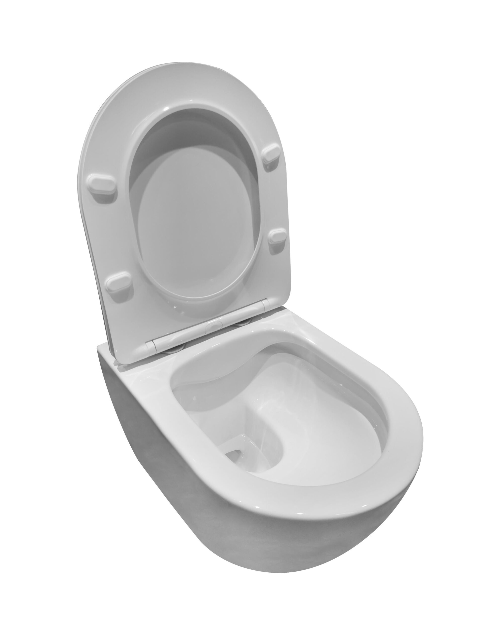 Унитаз подвесной безободковый Vincea Esse VT1-211 белый, с сиденьем микролифт