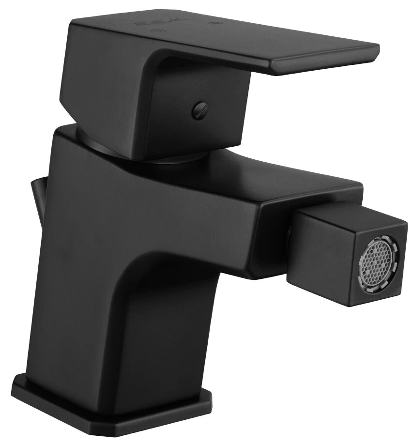 Смеситель для биде E.C.A Tiera 102110195C1EX черный матовый