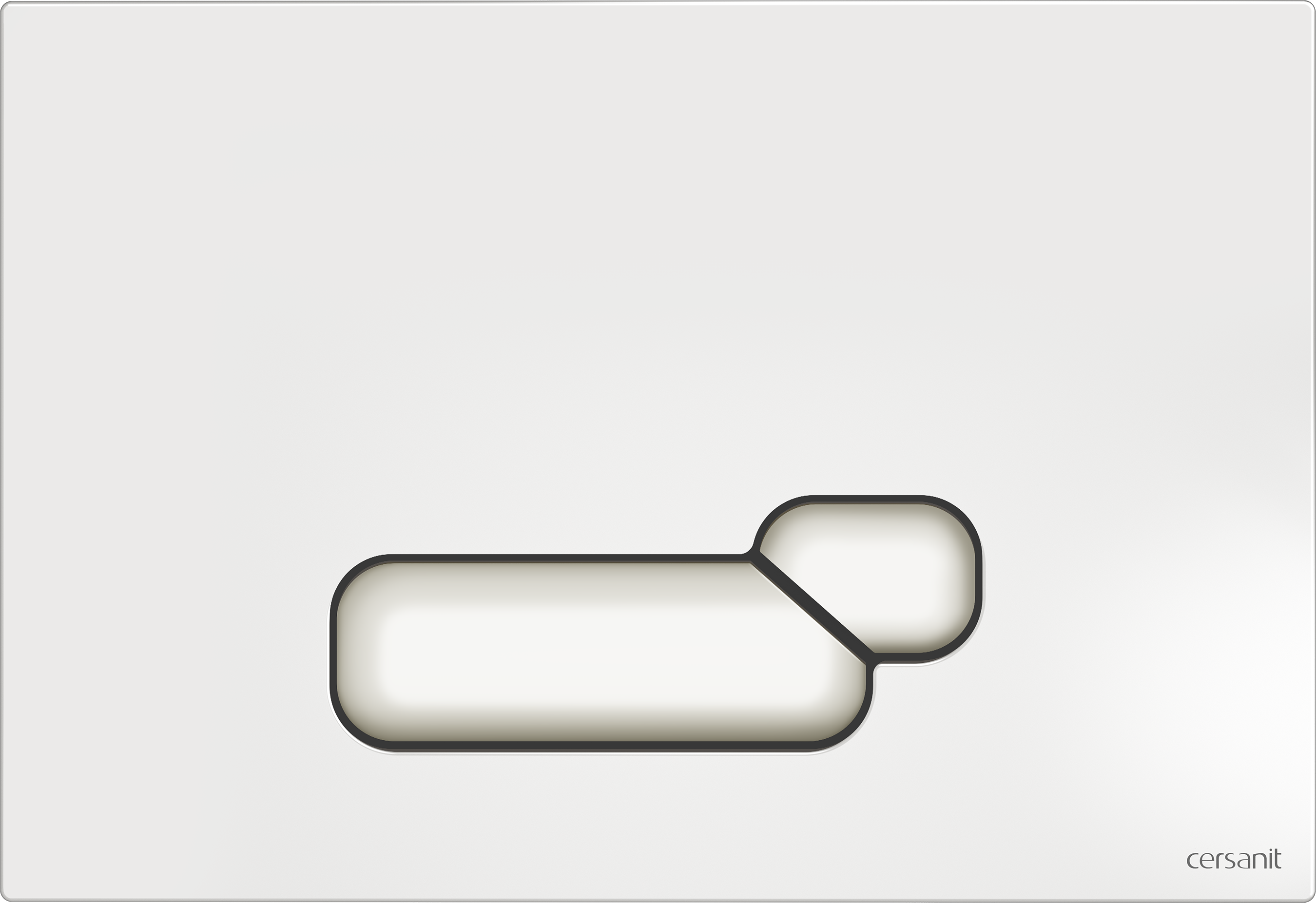 Кнопка смыва Cersanit ACTIS P-BU-ACT/Wh белый