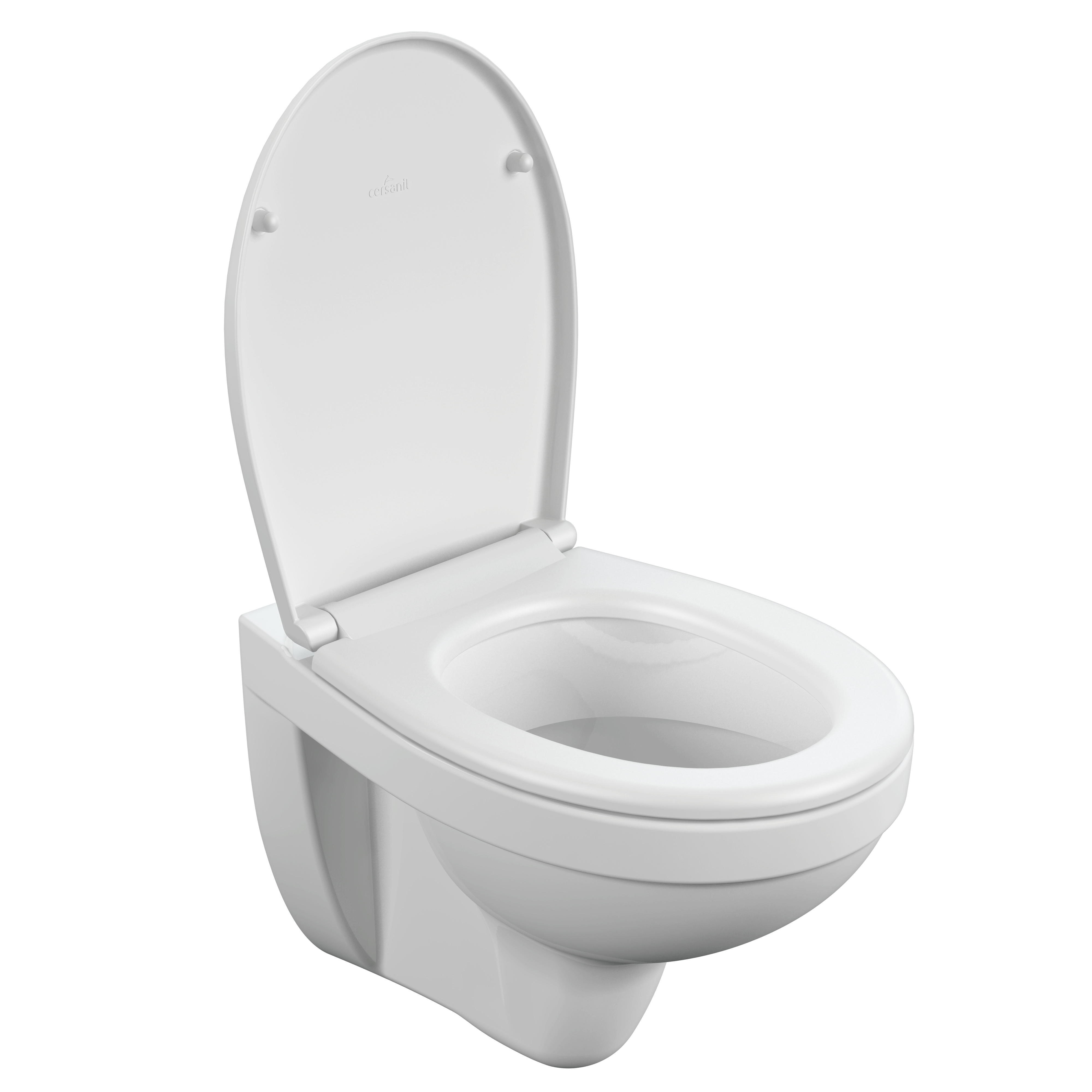 Унитаз подвесной Cersanit Delfi S-MZ-DELFI-PL белый, с сиденьем микролифт