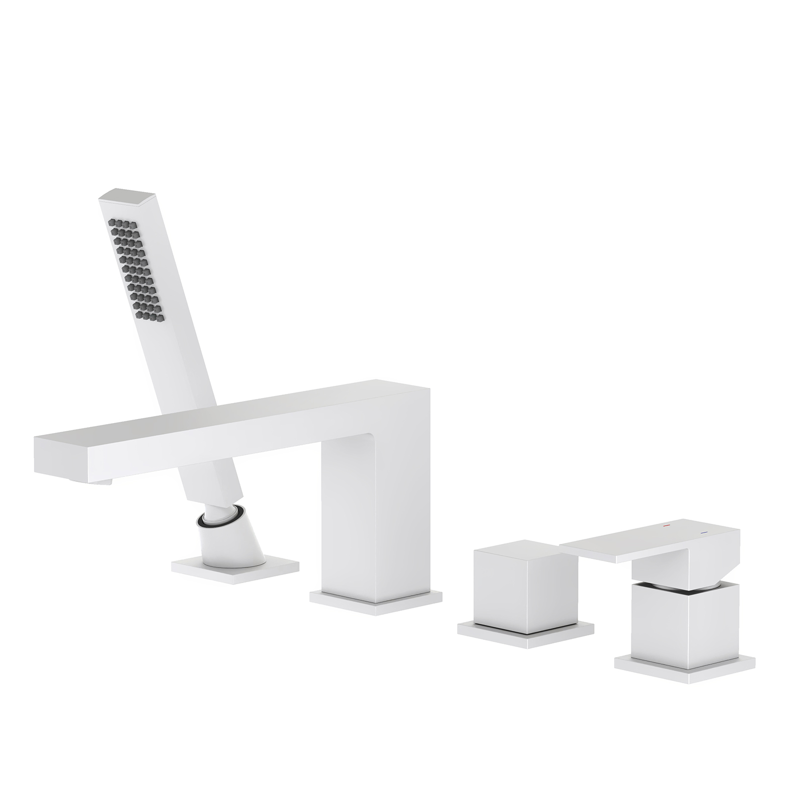 Смеситель на борт ванны Timo Selene 2130/16Y белый матовый