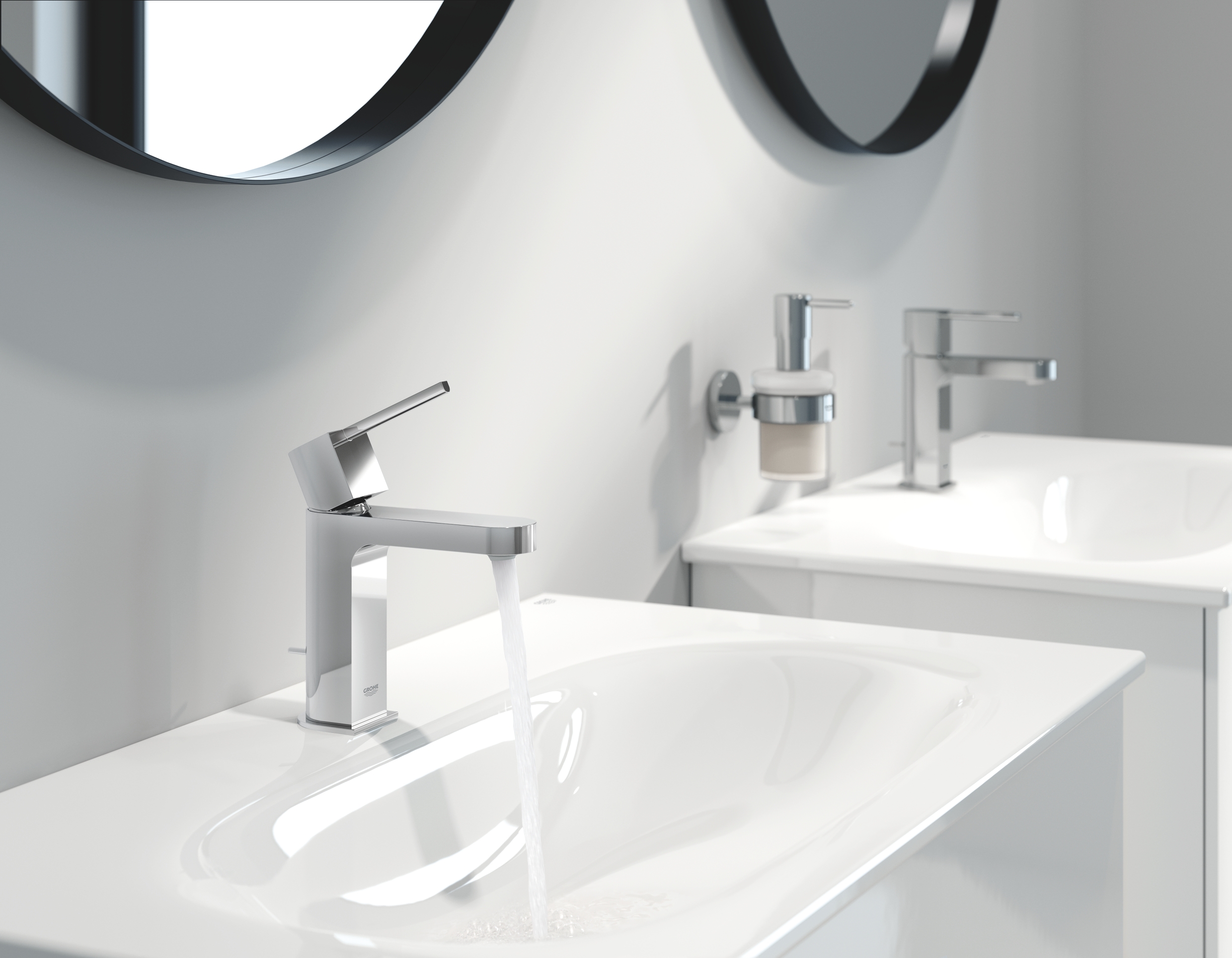 Смеситель для раковины Grohe Plus 32612003 хром