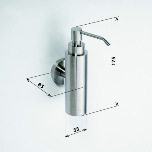 Дозатор для жидкого мыла Bemeta Neo stainless 104109015 Хром