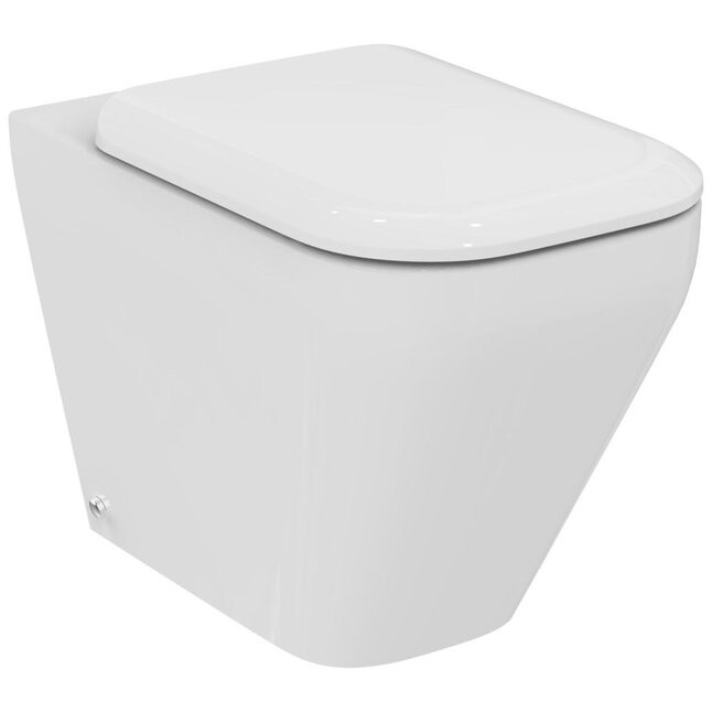 Унитаз приставной безободковый Ideal Standard TONIC II AquaBlade® K317301 с сиденьем микролифт