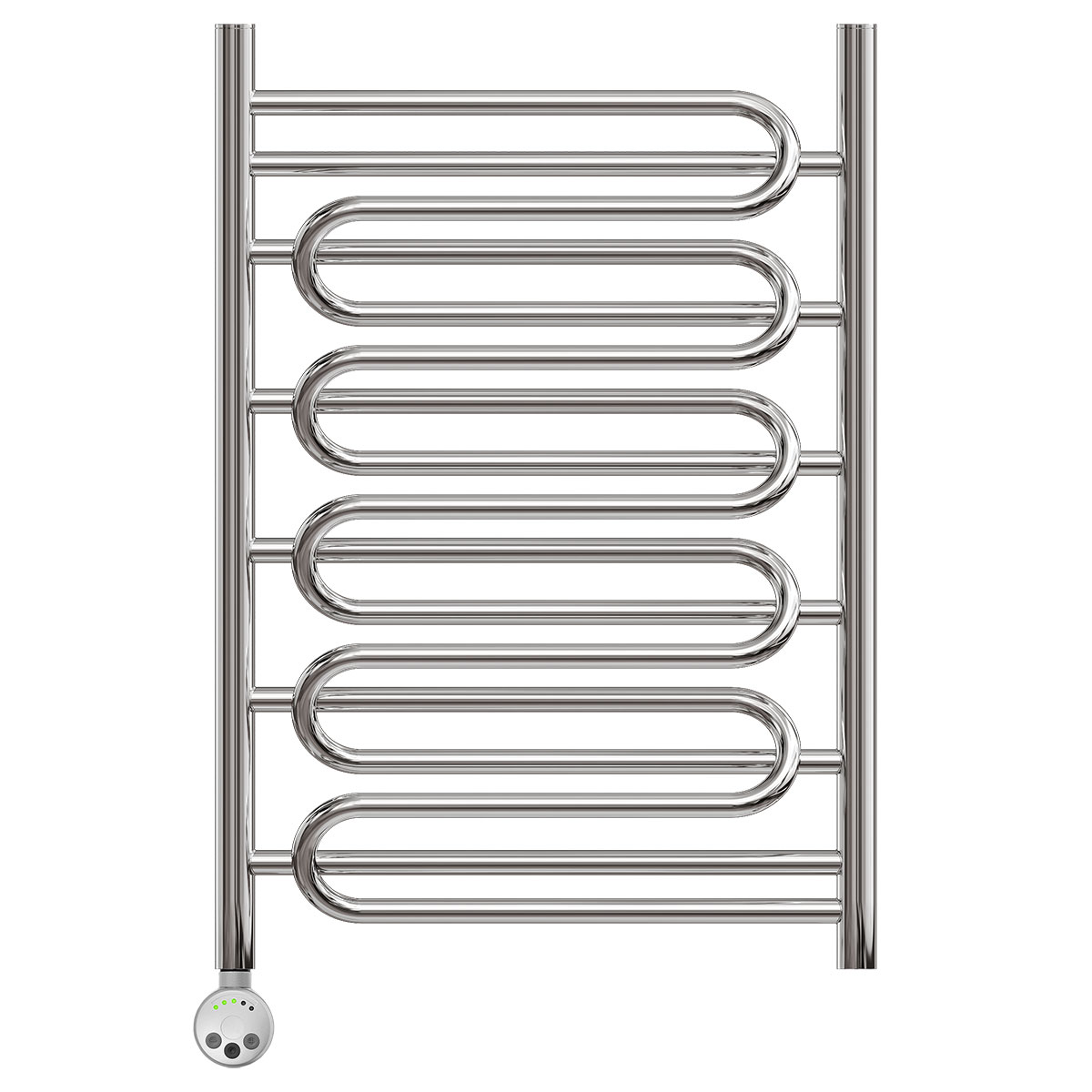 Полотенцесушитель электрический Point Юпитер премиум PN01158SE П7 500x800 левый/правый, хром