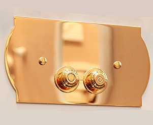 Кнопка смыва TW TW300.3oro золотой