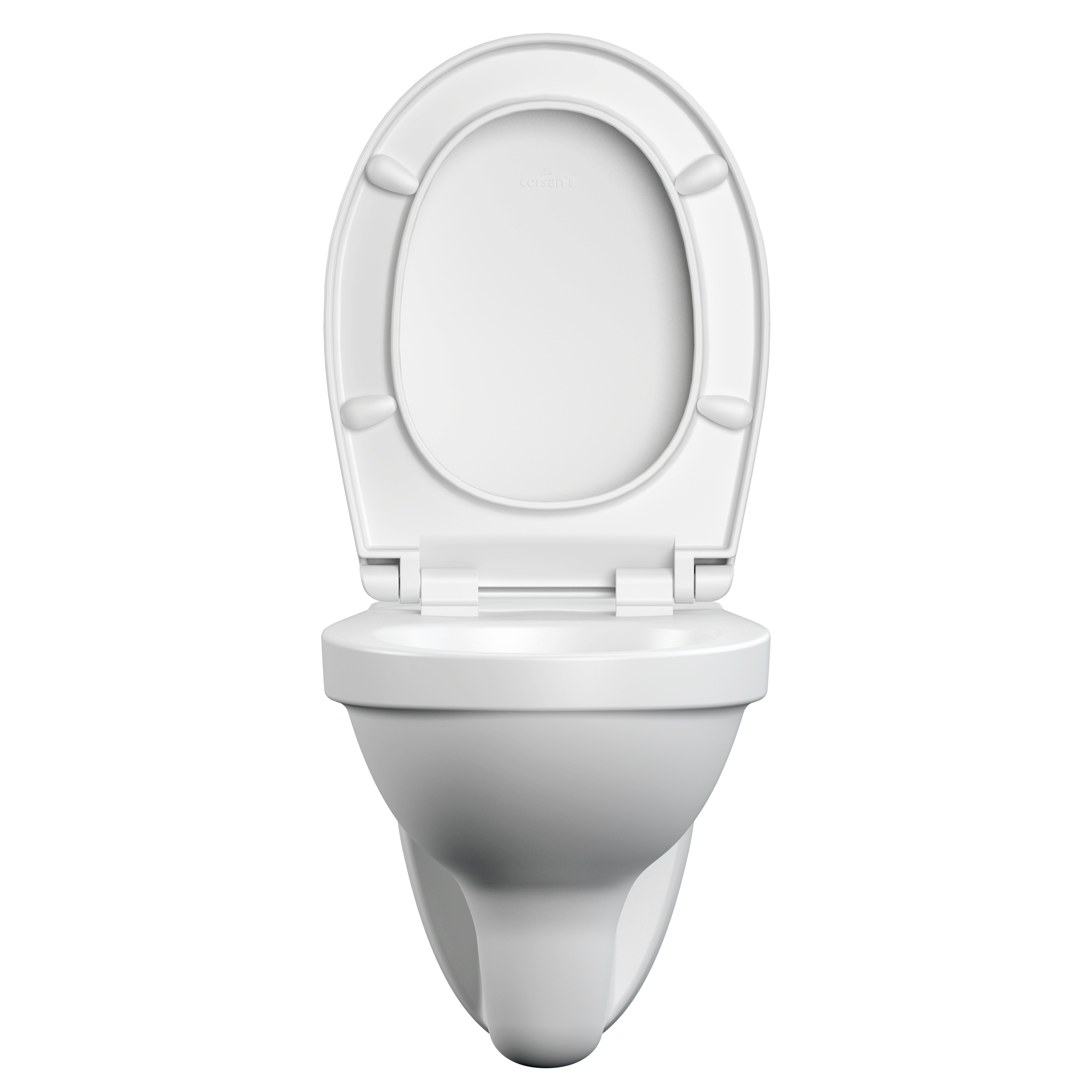 Унитаз подвесной Cersanit Delfi S-MZ-DELFI-PL белый, с сиденьем микролифт