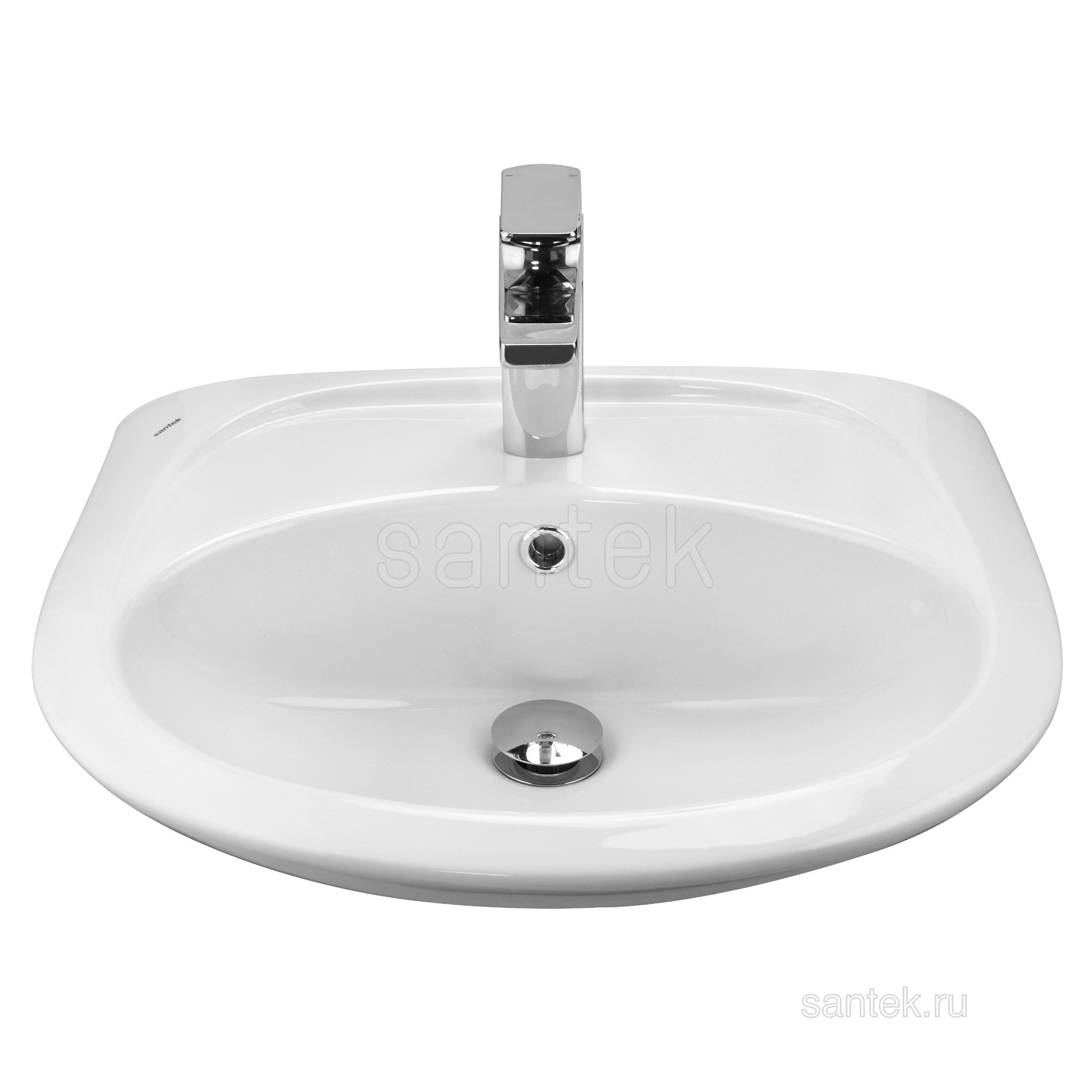 Раковина Santek Бриз 55 отверстие под смеситель 1WH110460