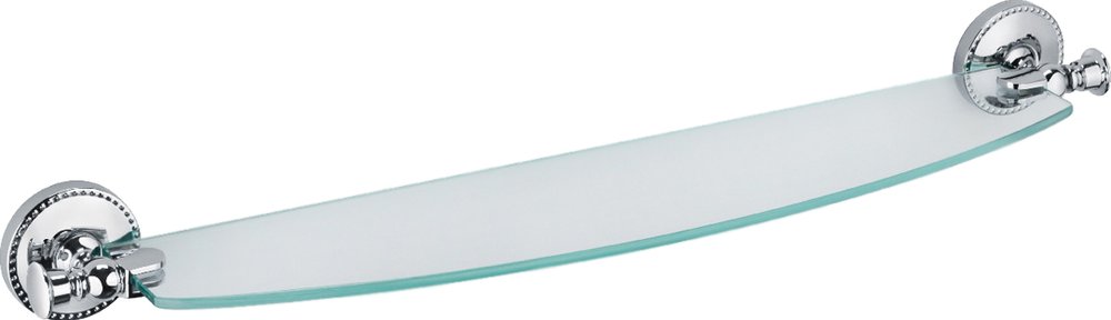 Стеклянная полка Fixsen Adele FX-55003 Хром