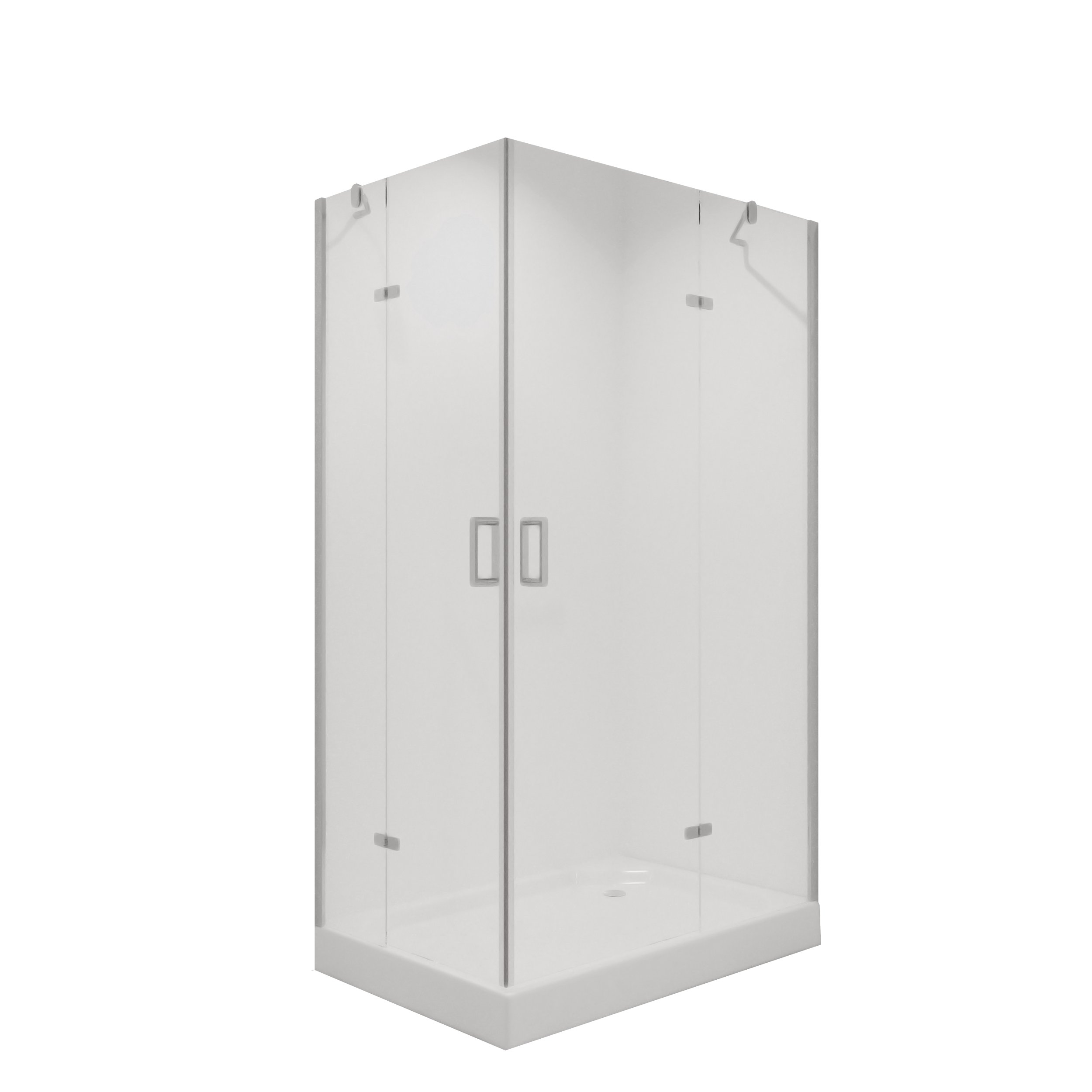 Душевой угол Niagara NG- 6617-08 120x80x190 профиль хром, стекло прозрачное