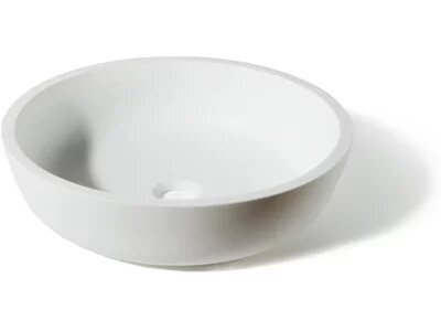 Раковина накладная 41,3см MonteBianco Isola Bella 11092 белый матовый