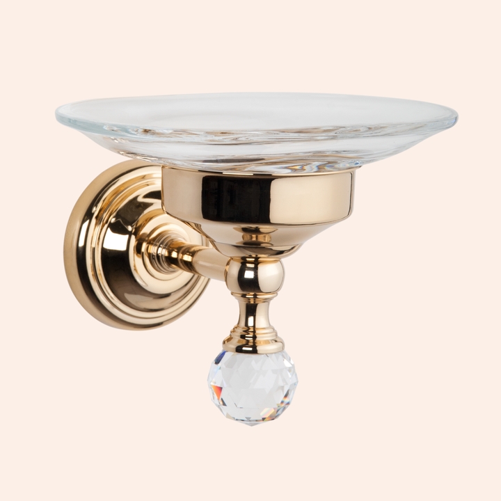 Мыльница TW Crystal TWCR106 Хром/сваровски