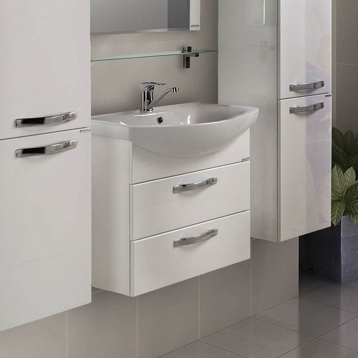 Тумба для комплекта Акватон Ария М 65 белая