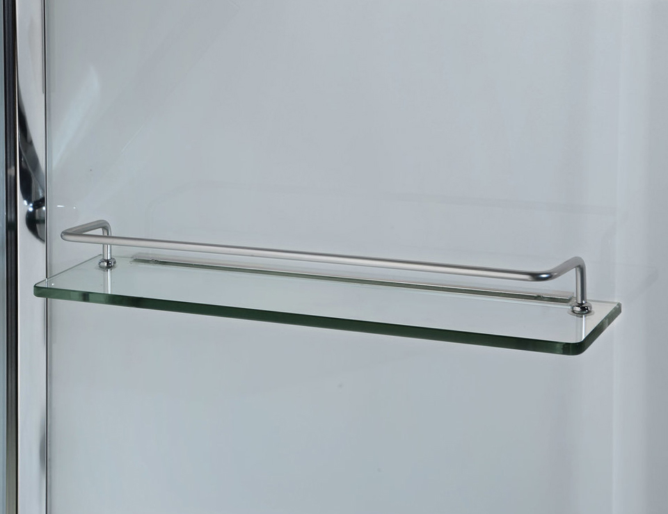 Душевая кабина Orans 8629ED0 120x80x220 профиль хром, задние стенки белое стекло, фронтальное стекло тонированное