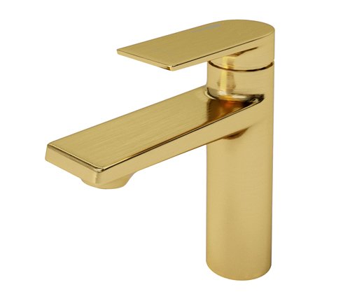 Смеситель для раковины WasserKraft Aisch 5503 золото матовое