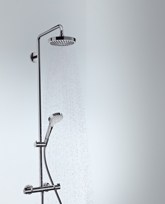 Душевая стойка Hansgrohe Croma Select S 27254400 хром;белый