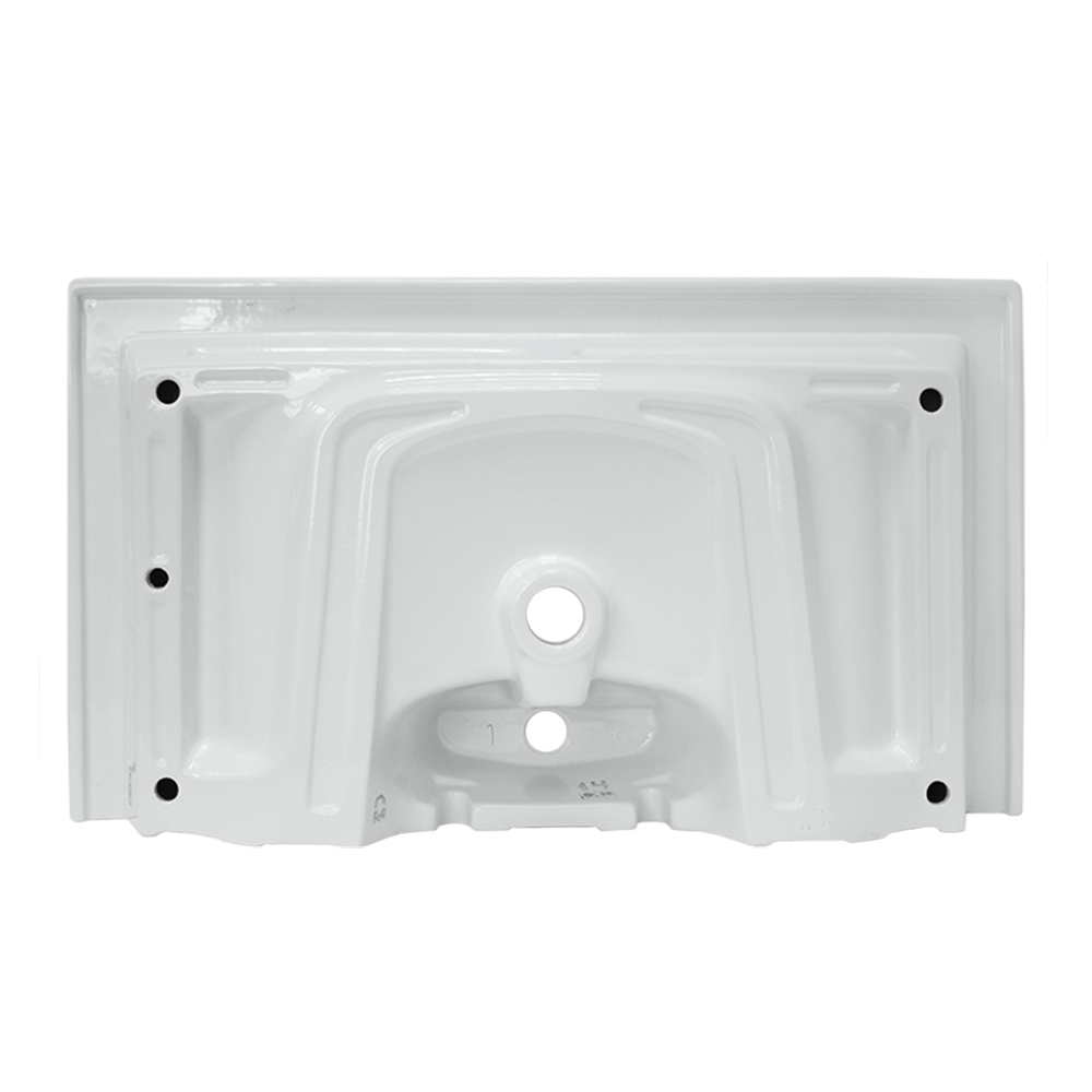 Раковина встраиваемая сверху 80см Sanita Luxe Fest FST80SLWB01 белый