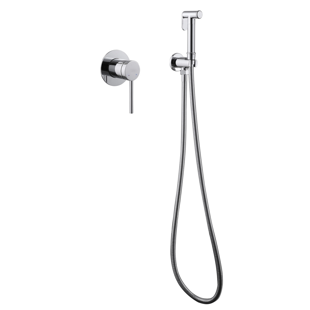 Гигиенический душ со смесителем ABBER Emotion AF8825 хром