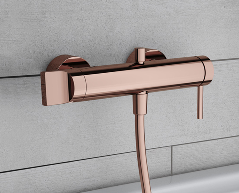 Смеситель для ванны с душем Vitra Origin A4261926 медь