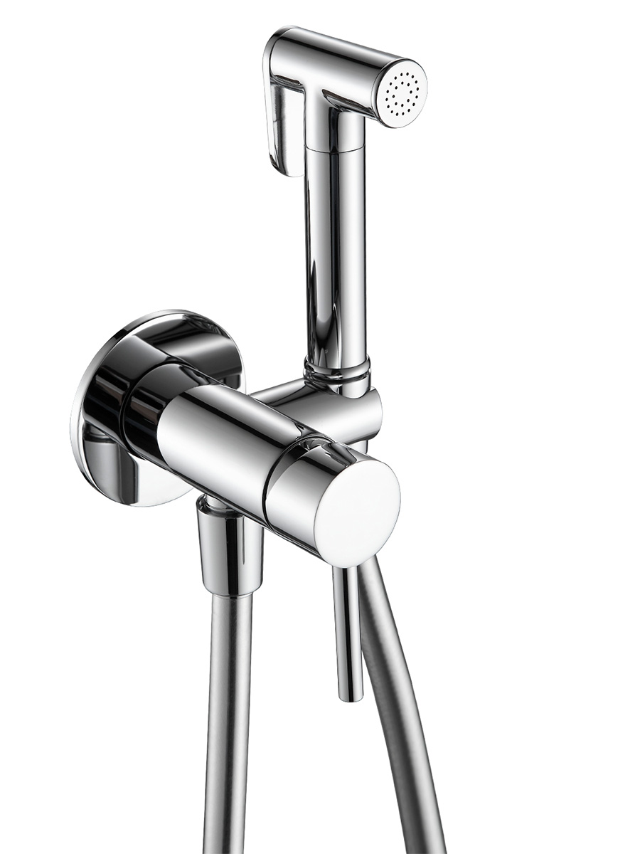 Гигиенический душ со смесителем AQUAme AQM6217CR хром