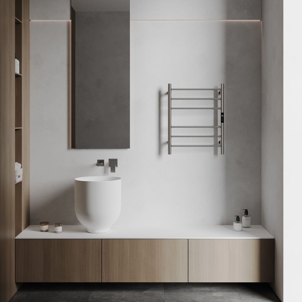 Полотенцесушитель электрический ABBER Standard AH4606 хром