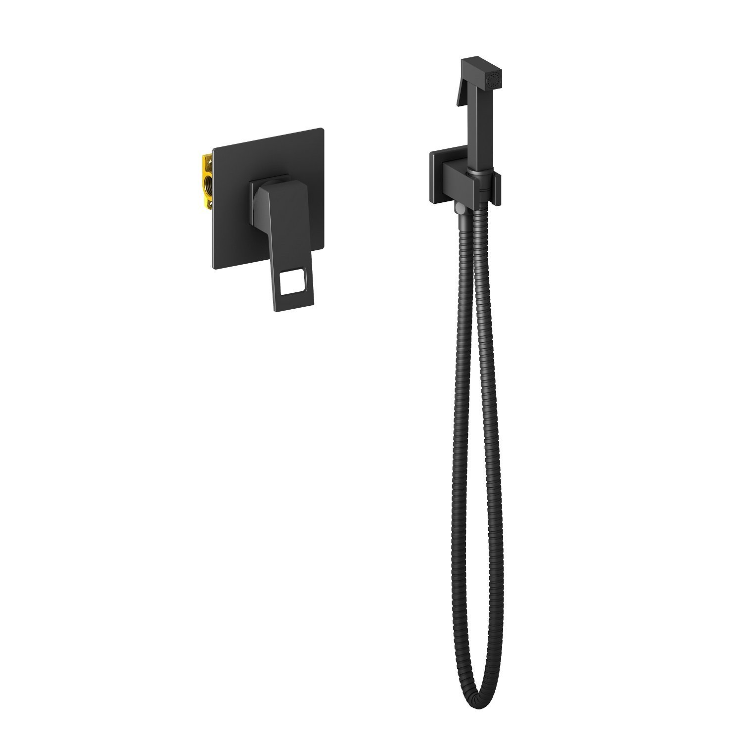 Смеситель для душа Timo Briana 7189/03SM черный матовый