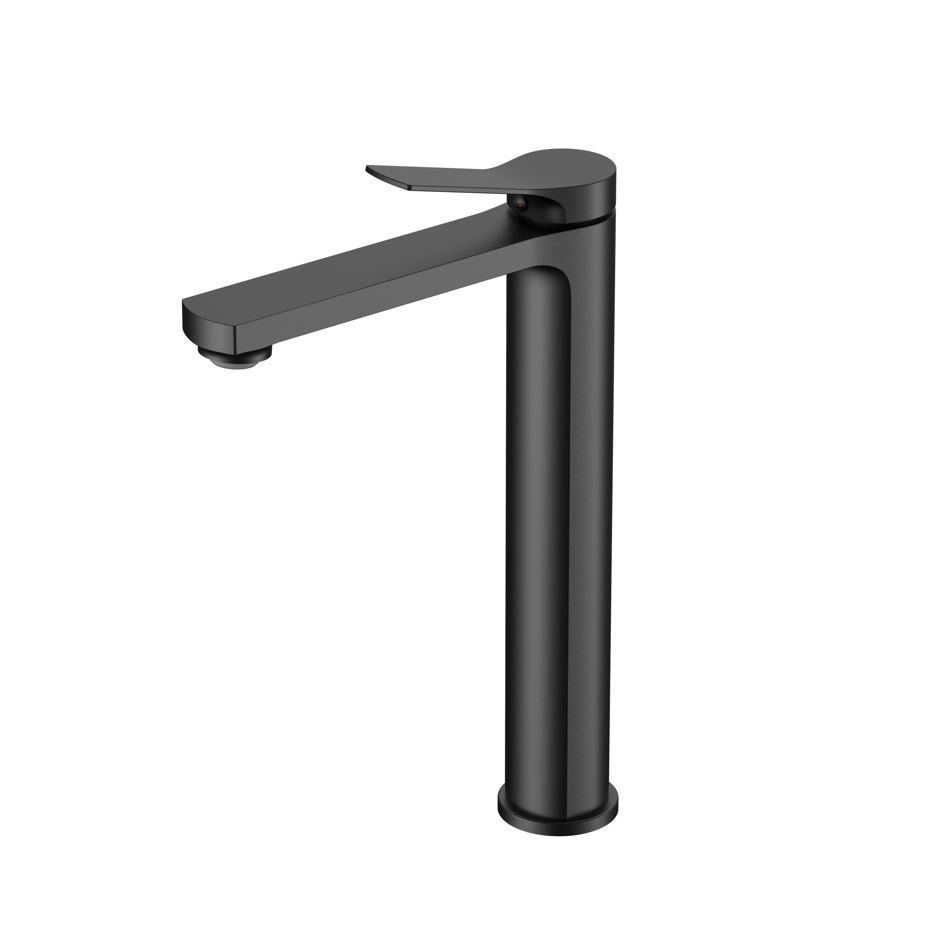 Смеситель для раковины Vincea Arco VBF-4AR02MB черный матовый