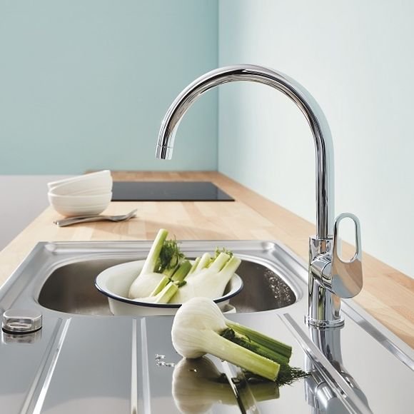Смеситель для кухни Grohe BauFlow 31230001 хром
