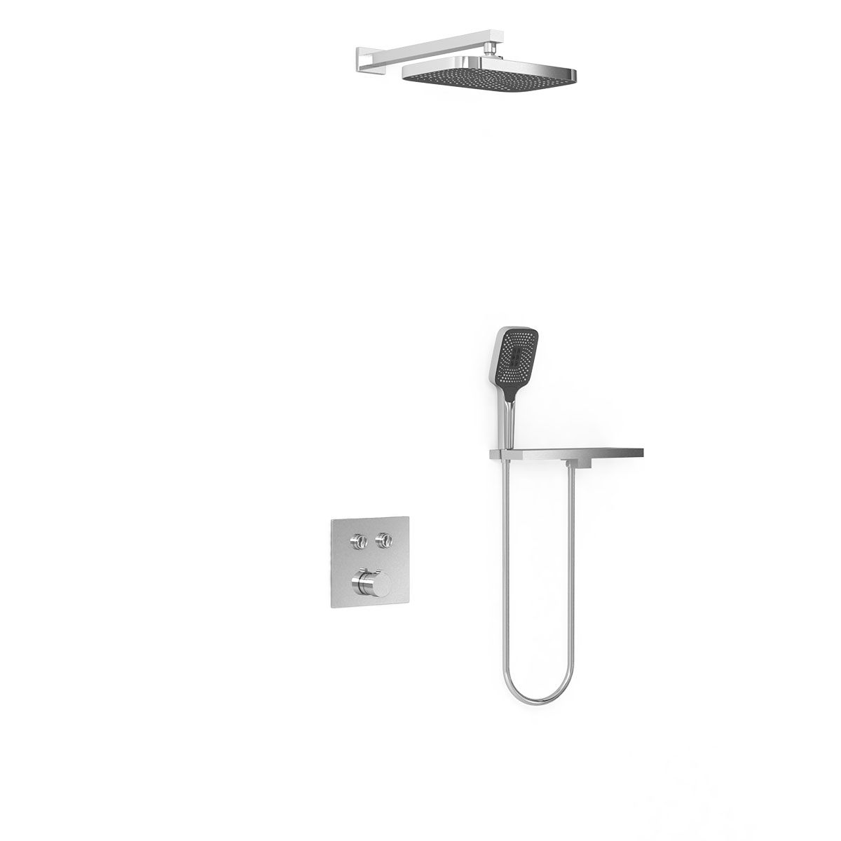 Душевой комплект Vincea VSFW-4211RCH встраиваемый, 2 режима, хром