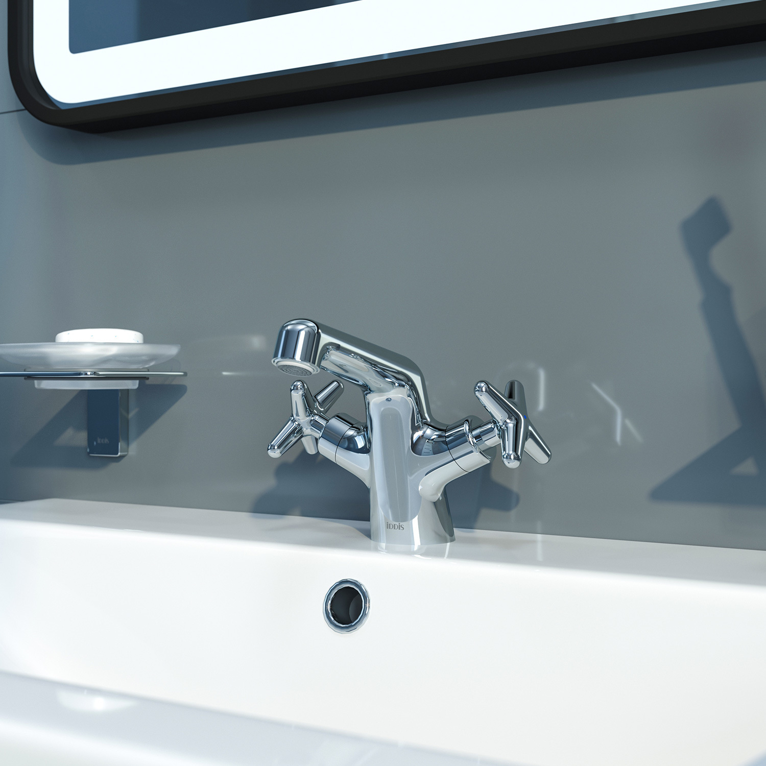 Смеситель для раковины IDDIS Acros ACRSB00i01 хром глянцевый