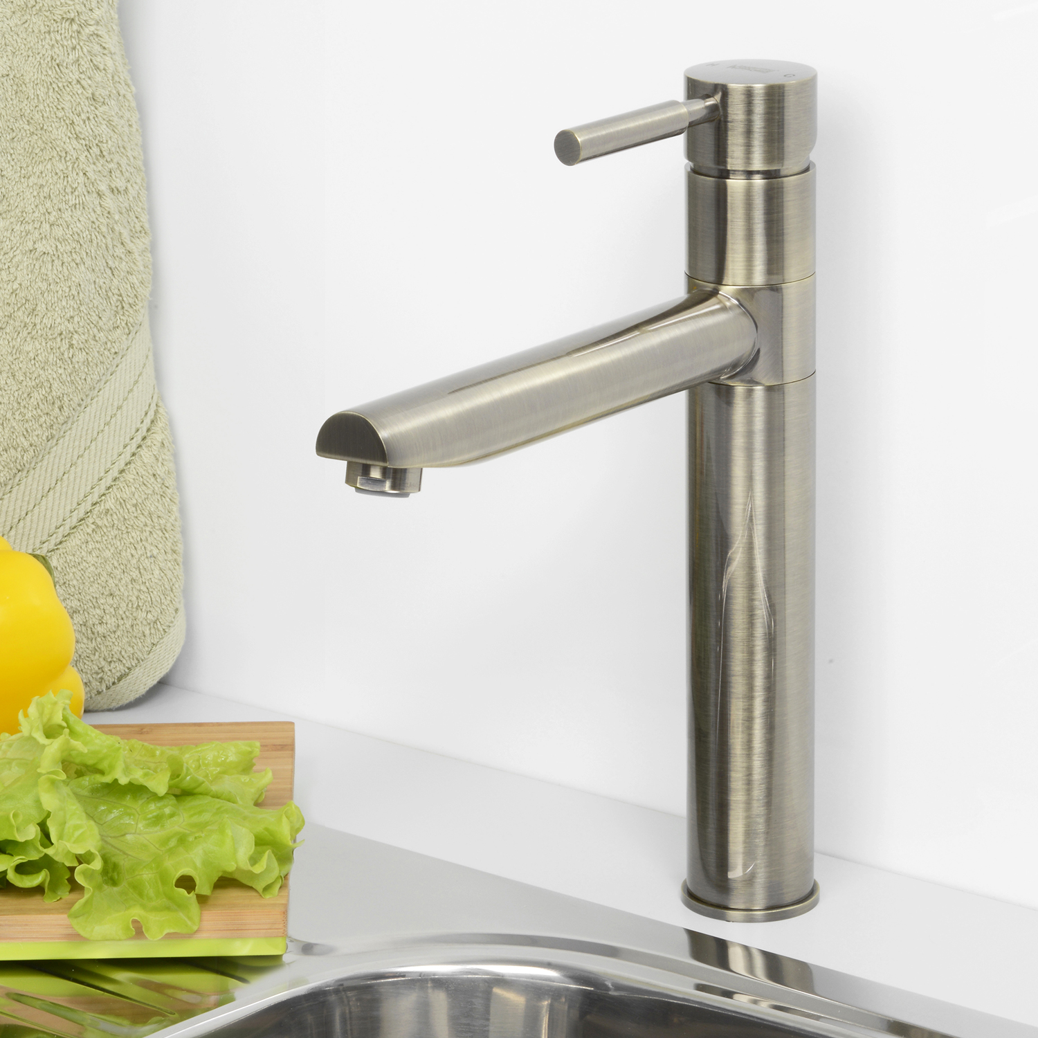 Смеситель для кухни WasserKraft A8137 светлая бронза