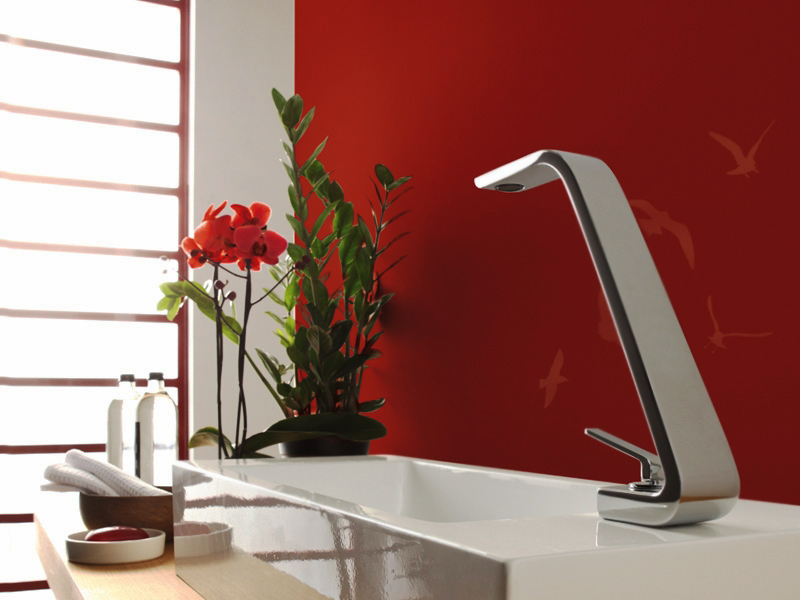 Смеситель для раковины Webert Wolo WO830402015, хром