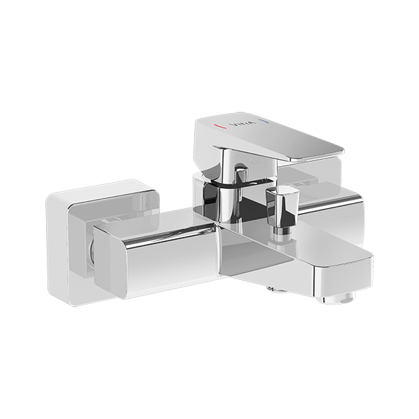 Смеситель для ванны с душем Vitra Root Square A42737EXP хром
